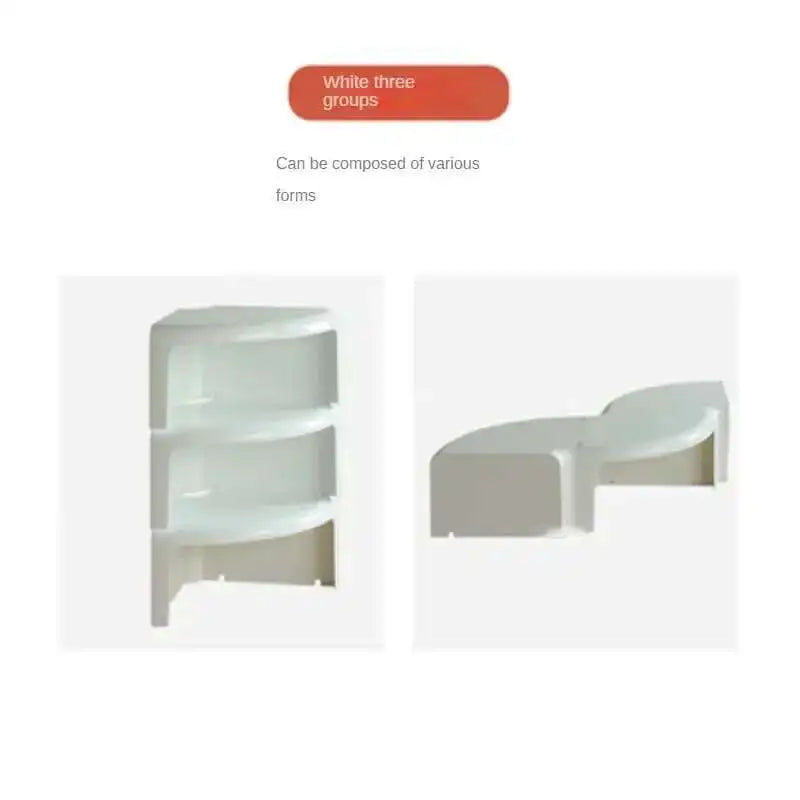 Nordic Round Color Side Table Creative ABS Plastic Coffee Tables Designer Living Room Furniture Modern Home Storage Corner Table