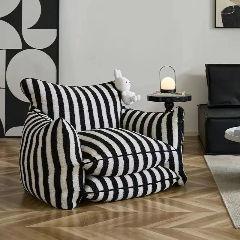 Room Lazy Sofa Can Lie Can Sleep Single Sofa Balcony Bedroom Small Sofa Net Red Bed Living Room Furniture