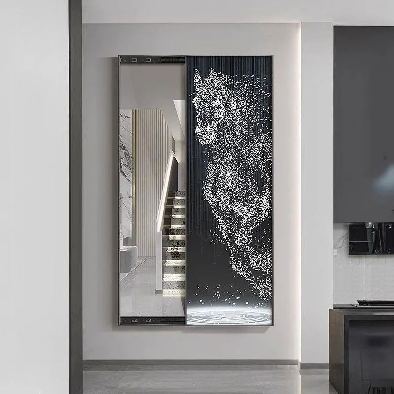 Ornament Aesthetic Mirror Luxe Display Frame Set Mirror Creative Design Enfeites Para Casa Decoracao Furniture Accessories