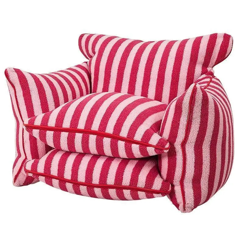 Room Lazy Sofa Can Lie Can Sleep Single Sofa Balcony Bedroom Small Sofa Net Red Bed Living Room Furniture