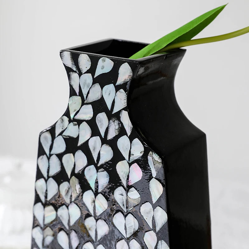 Luxury Vases Flower Arrangement Aesthetic Centerpiece Vases Dining Table Modern Flower Bottles Living Room Home Decoration