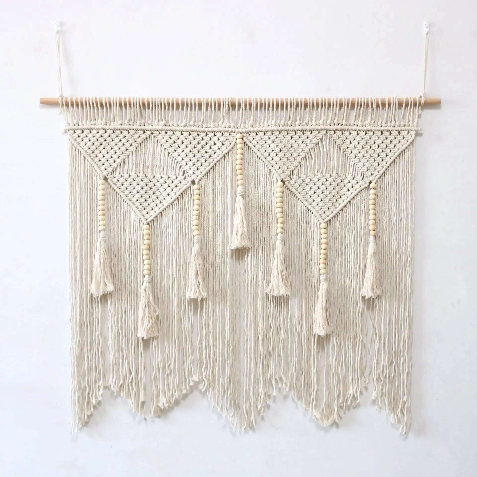 Boho Room Decor Hand Woven Tapestry Macrame Wall Decoration Tapestry Pendant Minimalist Homestay Background Wall Tapestries