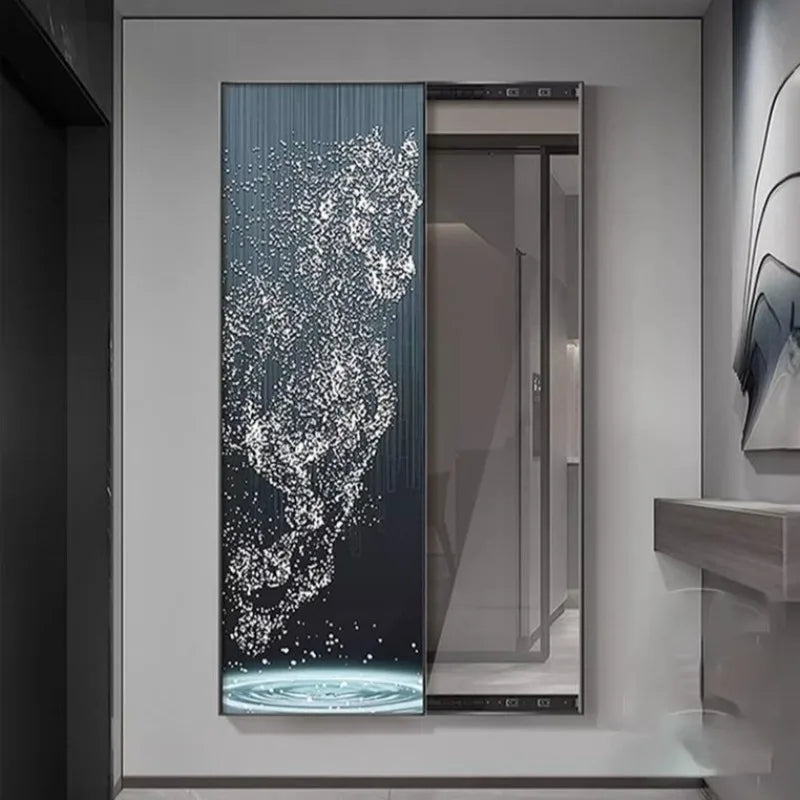 Ornament Aesthetic Mirror Luxe Display Frame Set Mirror Creative Design Enfeites Para Casa Decoracao Furniture Accessories